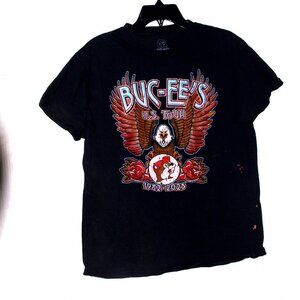 BUC-EE'S Black Short Sleeve T-Shirt Men Size M